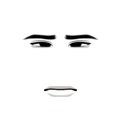 Male Faces 62% Description Image