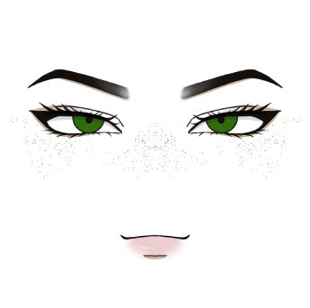 Female Mogger Faces Description Image