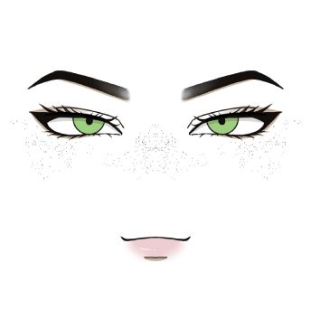 Female Mogger Faces Description Image