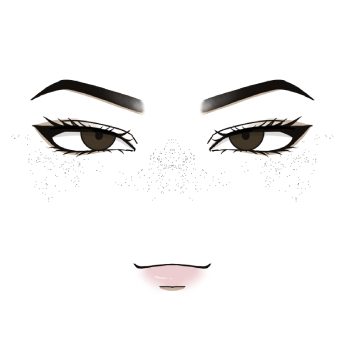 Female Mogger Faces Description Image