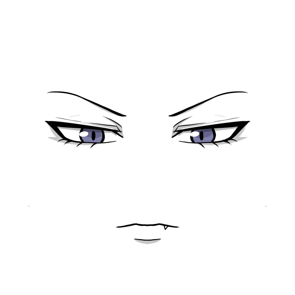 Male Neko Faces Description Image