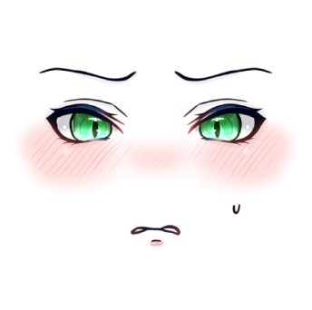 Female Neko Faces Description Image